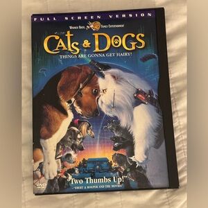 Warner Bros Cats & Dogs DVD Fullscreen